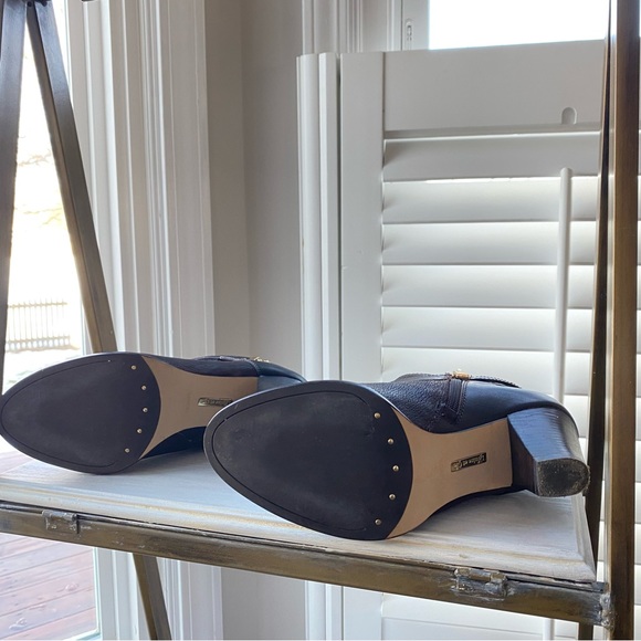 Louise et Cie Leather Brown Leather Ankle Boots Sz 7.5 - Picture 4 of 9